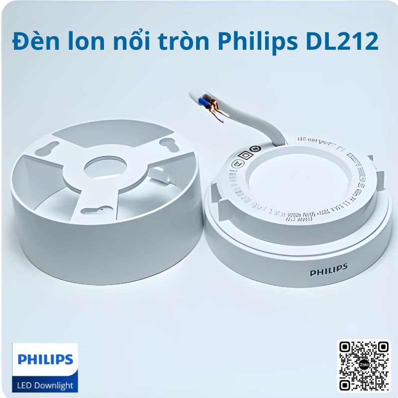 Đèn lon nổi tròn Philips DL212